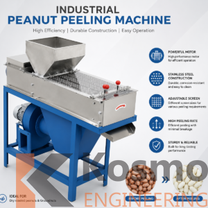 Industrial Peanut Peeling Machine for Dry Roasted Groundnuts